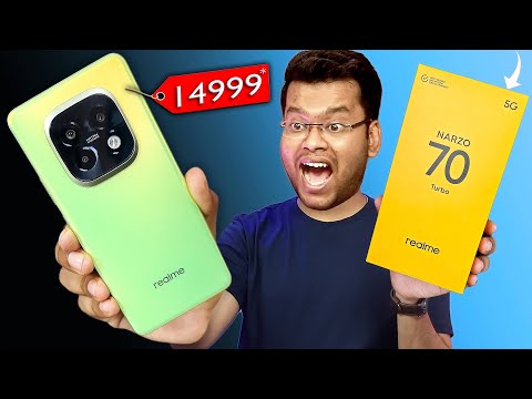 realme Narzo 70 Turbo Unboxing 90FPS BGMI Gaming Test Camera Samples & Review Best Phone Under 15000