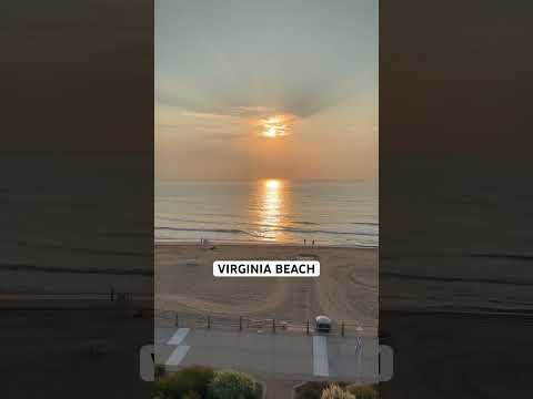 VIRGINIA BEACH #sunrise #virginiabeach #shorts