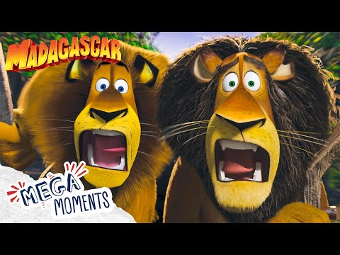 Escape 2 Africa! 🌍 | Madagascar 2 | Extended Preview | Mega Moments