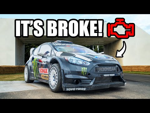 KEN BLOCKS RX43 BREAKS DOWN AT GOODWOOD FOS 2023