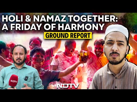 Holi | Holi Celebration | Holi And Namaz: Unity In Diversity In This Delhi Locality