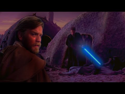 What If Obi Wan had VISIONS of Anakin KILLING Tuskens?