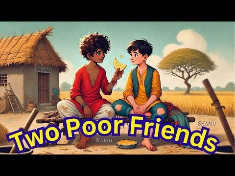 Two poor friends | Moral Stories in English | Emotional Story | English Cartoon Stories |