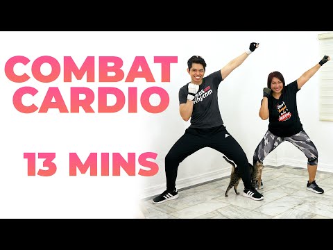 13 MIN COMBAT CARDIO • 1700 Steps • Walking Workout #173