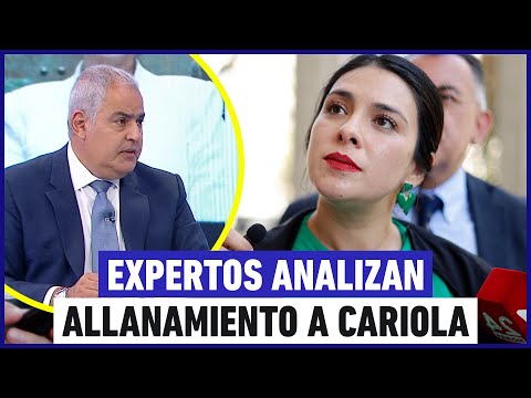 "Es absolutamente legal": Expertos analizan polémico allanamiento a Karol Cariola