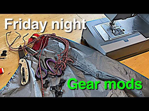 Friday Night Gear Mods Livestream - MSR Backpacking Tent for Winter Camping