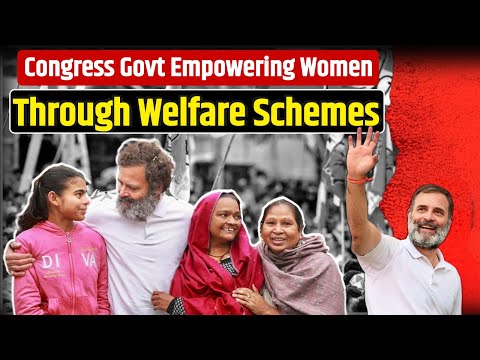 Congress Govt Empowering Women Through Welfare Schemes