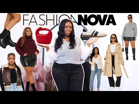 FASHION NOVA CURVE 2024 | PLUS SIZE FALL HAUL 🍂🍁