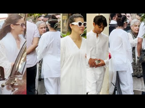 Jaya Bachchan & Kajol, Alia Bhatt, Yug Devgan, Ranbir Kapoor Visuals At Ayan Mukherjee House