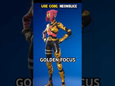 *NEW* Fortnite Golden Focus Skin Gameplay