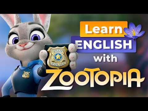 Learn English with ZOOTOPIA — New Lesson!