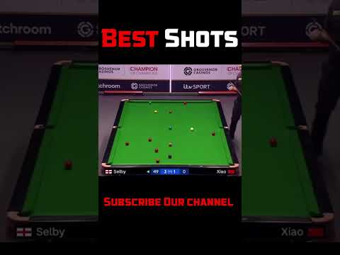 Guodong Xiao vs Mark Selby Champion of champions Best Shots #billiards #snooker