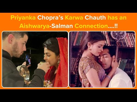 Priyanka celebrates Karwa Chauth in track suit,her post with Nick has Aishwarya-Salman connect…..!!