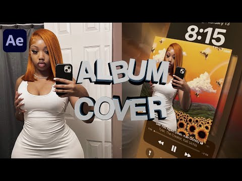 Creative album cover tutorial - After effects