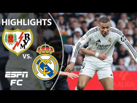 MBAPPE 🤝 VINI JR. 🔥 | Rayo Vallecano vs. Real Madrid | LALIGA Highlights | ESPN FC