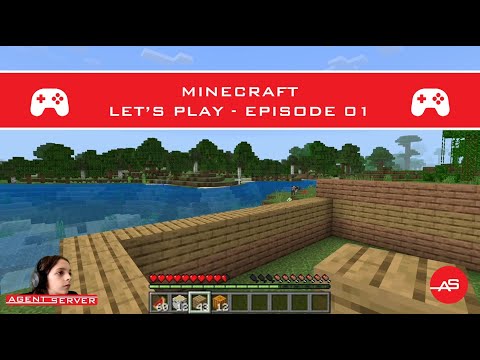 Minecraft - Let's Play Video - Episode 01- Humble Beginnings