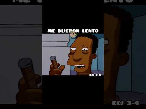 Homero es Lento 🦥 #thesimpsons #funny #humor #shorts #shortsfeed #shortsviral