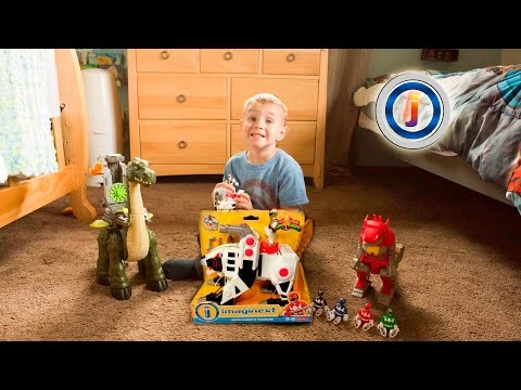 New Imaginext Toy! White Power Ranger & Tigerzord! Jase's Toy Box!