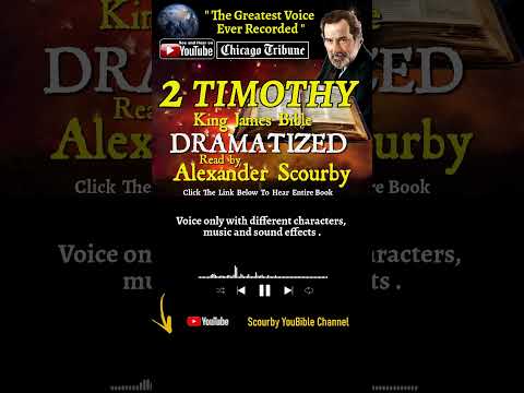 55~Book of 2 Timothy Short | By A.Scourby | DRAMATIZED | God is Spirit, Truth & Love #youtubeshorts