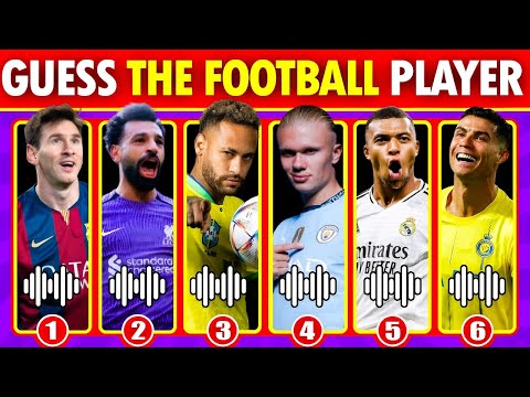 Can You Guess THE Football Player By EMOJI, Injury, SONG | Messi, Neymar, Mbappe, Ronaldo, Salah