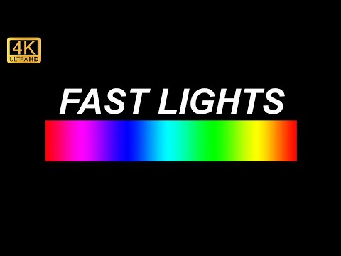 FAST LIGHTS SWITCH COLOUR | All Colors | 4k Background Video | Loop Changing Colours