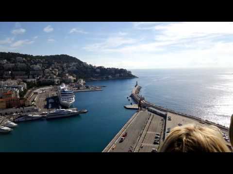 The marina of Nice, Frace