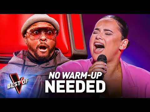 These talents are CRUSHING IT from the first note in the Blind Auditions of The Voice