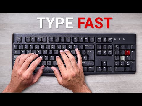 I Learned to Type Fast (95 Words per Minute)