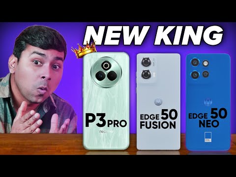 realme P3 Pro vs MOTO Edge 50 Fusion vs MOTO Edge 50 Neo - Full Comparison