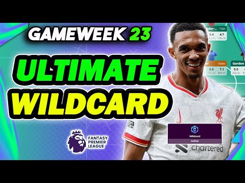 THE ULTIMATE GAMEWEEK 23 WILDCARD GUIDE | 98% AI RATING 🤖 | Fantasy Premier League 2024/25