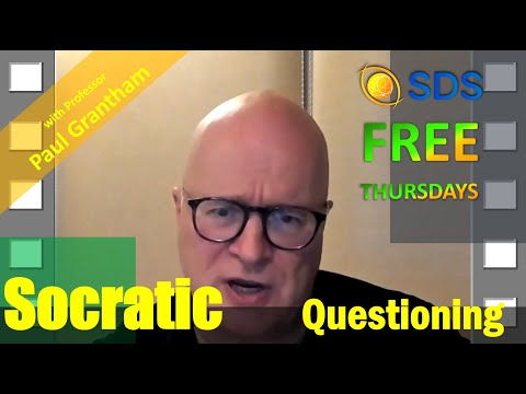 SDS Thursday with Paul Grantham on Socratic Questioning