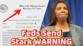 Feds CALL HER BLUFF - Order Letitia James to STAND DOWN or FACE CONSEQUENCES #letitiajames #newyork