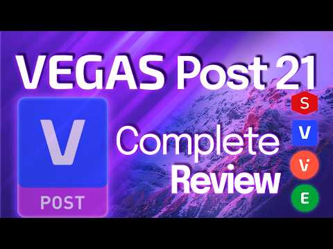 VEGAS Pro Post 21 - New Features and Overview on NUC PC! [ COMPLETE ]