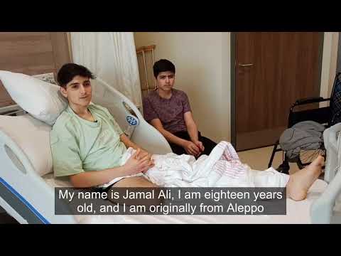 A young Syrian man loses his family and leg to the Turkish earthquake | Jamil Ali's story.