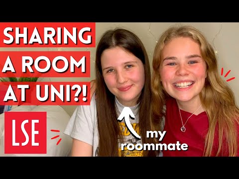 WHY I SHARE A ROOM AT UNIVERSITY?! // Q&A WITH MY ROOMMATE HANNAH (SHARING A DORM ROOM IN LONDON)