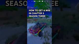 How to get a win in #fortnitechapter5season3 definitely no op weapons!! #fornite #cars #battleroyale