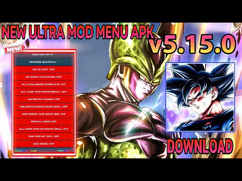 Dragon Ball Legends NEW V5.15.0 ULTRA MOD MENU APK / 15 + Features Mod / Dragon Ball Legends Hack 🔥