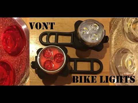 Vont Rechargable LED Bike Light Set & Give A Way