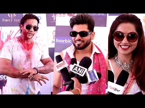 Shalin Bhanot, Shiv Thakare & Other Celebs Attends Mumbai Biggest Holi Colour Splash Season 6