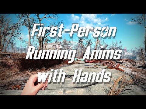 Fallout 4 First-Person Running with Hands | Release