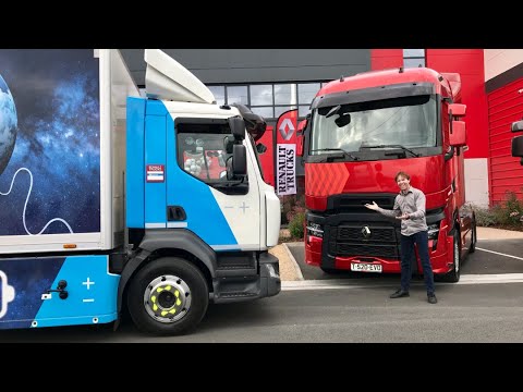 Renault Trucks New T High 520 Evo & D Z.E. Electric Truck Test Drive