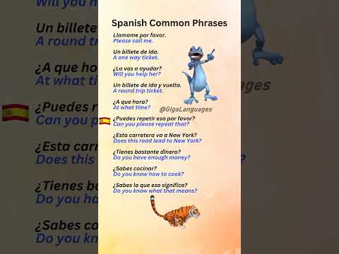 Spanish Common Expressions Part 14 #LearnSpanish #SpanishPhrases