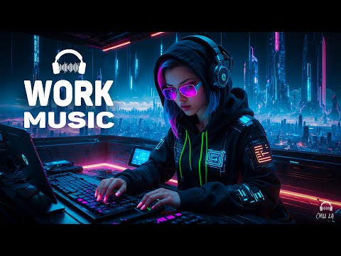 Concentration Music for Work - Chill Music For Productivity and Creativity - Dark Future Garage Mix