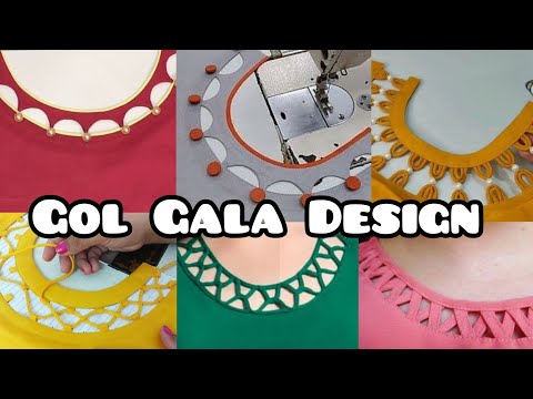 Latest Round Neck Design Ideas 2025 | Gol Gala Design | Stylish Neck Design