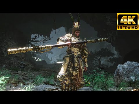 Monkey King Obtains Wukong’s Armor & Staff Scene - Black Myth Wukong