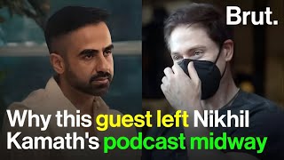 Why this guest left Nikhil Kamath's podcast midway