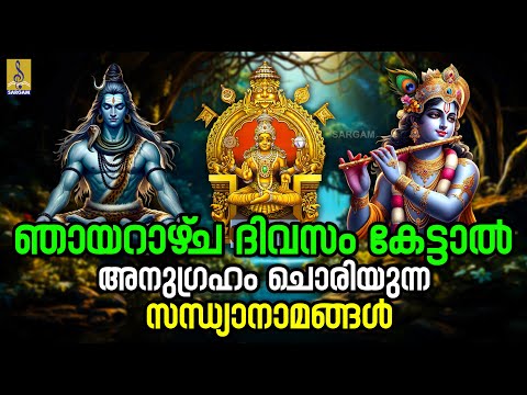 🔴 (LIVE) ഞായറാഴ്‌ച ദിവസം കേട്ടാൽ അനുഗ്രഹം ചൊരിയുന്ന സന്ധ്യാനാമങ്ങൾ | Hindu Devotional Songs