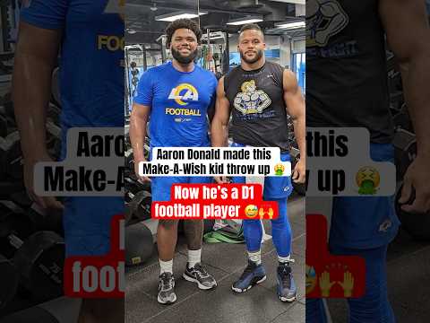 This Aaron Donald story is WILD 😅