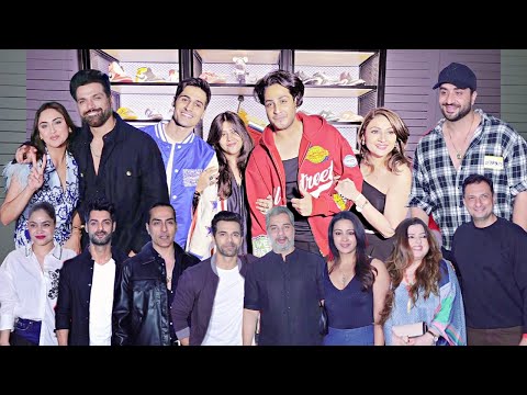 TV Celebs At Urvashi Dholakia Sons Town Sneaker Bar Launch - Aly, Ekta, Sudhanshu, Krystle, Rithvik