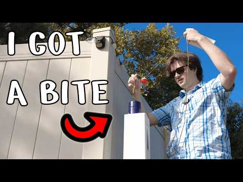 Fishing for a Geocache! Creative Hook Geocache | GeoTrek